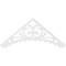 Ekena Millwork Pitch Genova Architectural Grade PVC Gable Pediment, 72"W x 30"H x 1"P (10/12) GPP072X030X100GEN - alternate 5